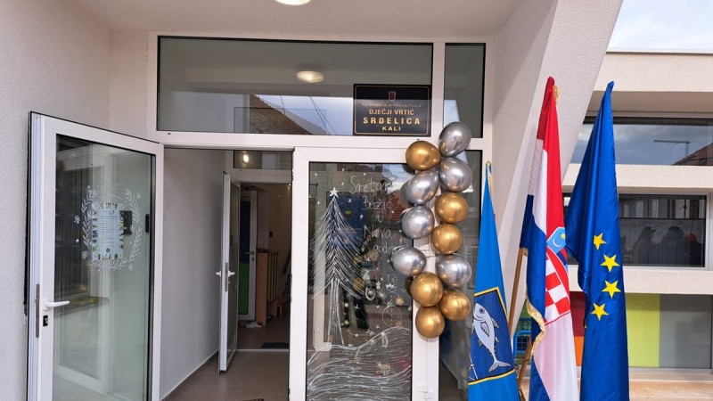 Vrtić u novom ruhu - uz potporu Ministarstva demografije i useljeništva za poboljšani materijalni uvjeti dječjeg vrtića 'Srdelica' Kali