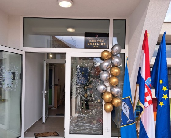 Vrtić u novom ruhu - uz potporu Ministarstva demografije i useljeništva za poboljšani materijalni uvjeti dječjeg vrtića 'Srdelica' Kali