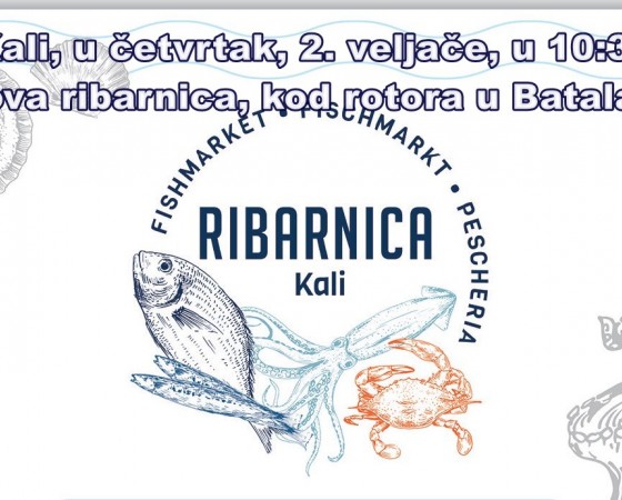 Promocija EU projekta „Nabava i postavljanje montažne Ribarnice u Kalima“, 2. veljače u 10:30